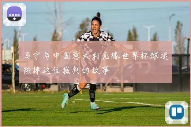 马宁与中国意大利无缘世界杯球迷热捧这位裁判的故事